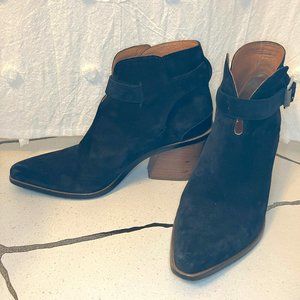 Rag & Bone Ramone Ankle Boots Black Suede